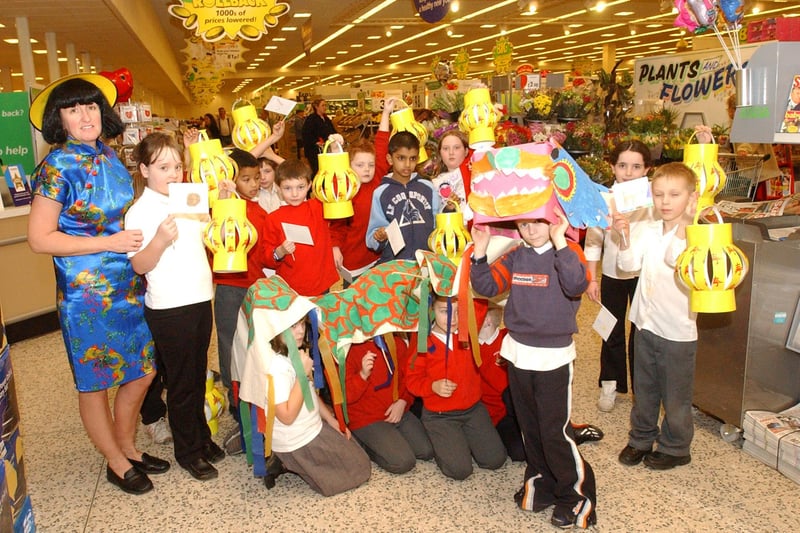 Asda staff joined pupils from Boldon C of E School for these celebrations 20 years ago. Does this bring back happy memories?