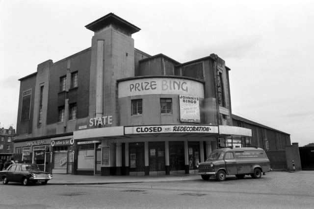 Leith's State Cinema opened in 1938 and continued operation into the 1970s when it was converted into a bingo hall. The auditorium was demolished in 2019 and the building is in the process of being transformed into 36 Scandinavian-style luxury apartments.