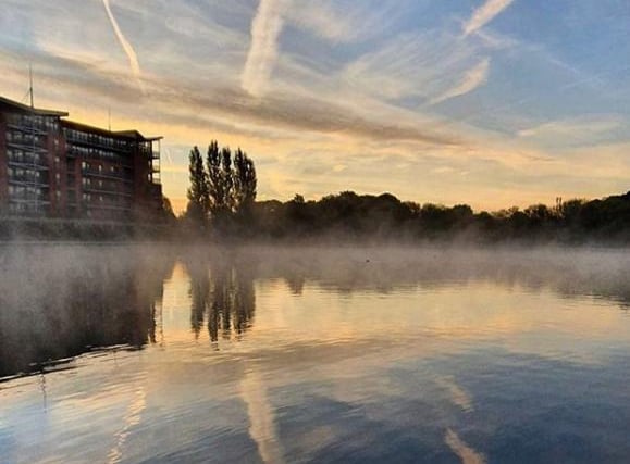 A wonderful landscape of Doncaster Lakeside by @mort_91