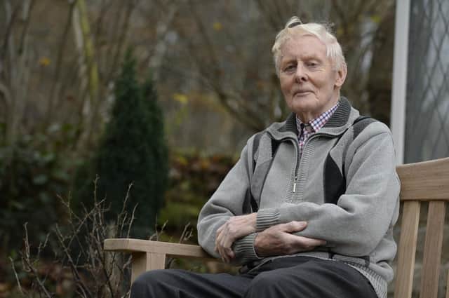 Blitz surviver Geoffrey Duke at home in Sheffield as he remembers the night of the Sheffield blitz