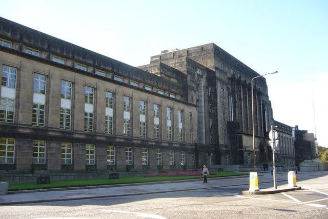 Constructed between 1934 and 1939 on the former site of Calton Jail, St Andrew’s House is regarded by many as one of Scotland’s foremost examples of grand art deco. It serves as the offices of the Scottish Government and is protected with a Category A listing. (Pic: Kim Traynor)