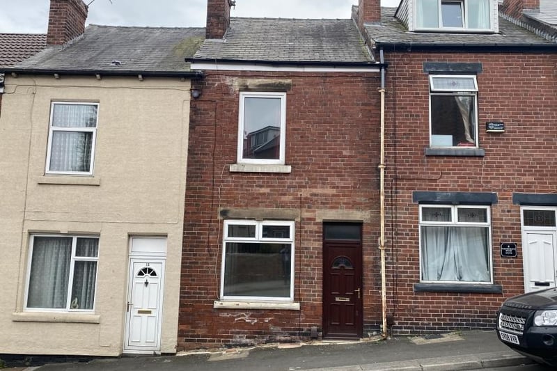 This two bed terrace in Woodgrove Road, Wincobank, was on at £45,000 and sold for £72,500.