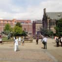 The rooftop terrace in the new Radisson Blu hotel in Sheffield city centre will overlook the Peace Gardens, this visualisation from the hotel developers shows