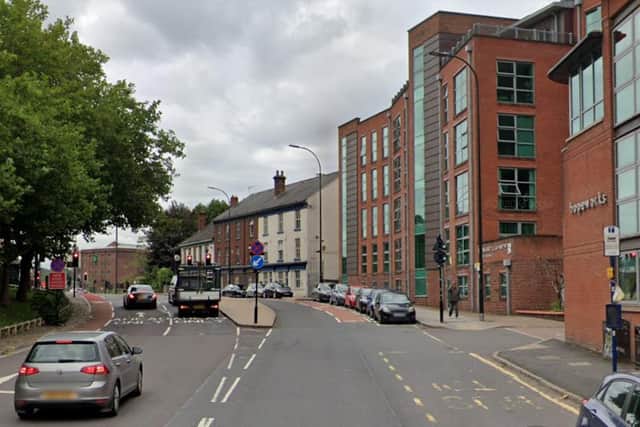 Mowbray Street in Sheffield, where the gang of youths were seen (pic: Google)