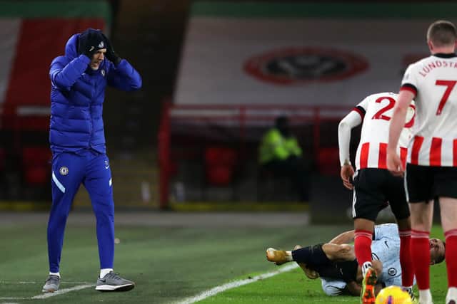 Thomas Tuchel was impressed by Sheffield United's "intensity" during Chelsea's visit to Bramall Lane: Simon Bellis/Sportimage