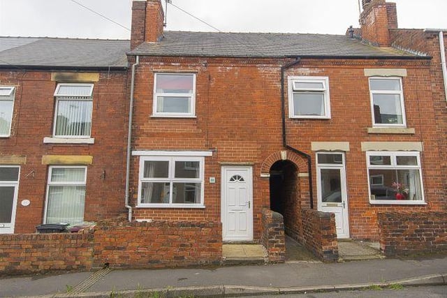 This two bedroom terrace house has two reception rooms and a spacious bathroom. Marketed by Wilkins Vardy, 01246 580064.
