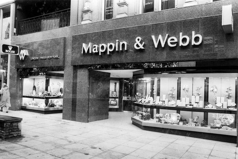 Mappin & Webb, Jewellers, Sheffield - 1983