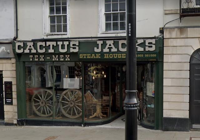 Cactus Jacks: 18 Hall Gate, Doncaster, DN1 3NA.