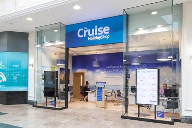 The Cruise Holiday Shop at Meadowhall is closing permanently