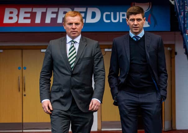 Steven Gerrard and Neil Lennon could be active befre the transfer window closes. Picture: SNS