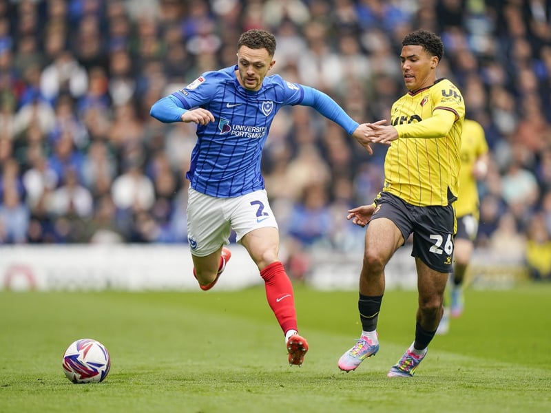 Will be hoping for an injury-free campaign next term after frustrating set-backs in his first season at Fratton Park. The right-back spot is one of the most competitive in the squad, with Zak Swanson and Terry Devlin also vying for a starting role. 