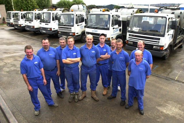 The lorry drivers at Loo Hire UK