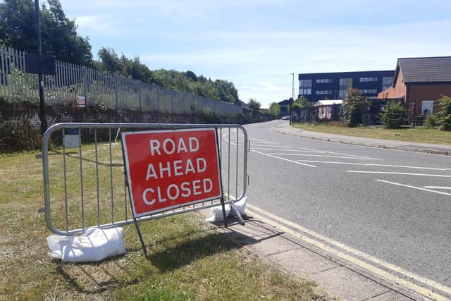 Little London Road in Sheffield has been closed to cars at the railway bridge near the junction with Rydal Road since July 2022, as part of ongoing improvements to the Sheaf Valley cycle route