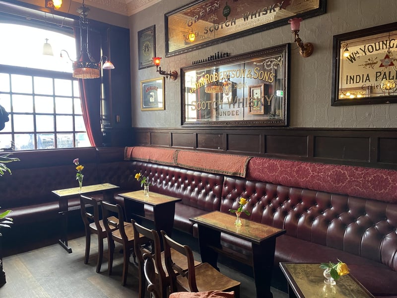 Edinburgh's iconic Clark's Bar is back and better than ever after it was saved from permanent closure by new landlord Hugo Laughton. Clark's is a traditional bar which opened in 1899, with two sitting rooms at the back that have bell-pushes for service and mirror-like bronze top tables.