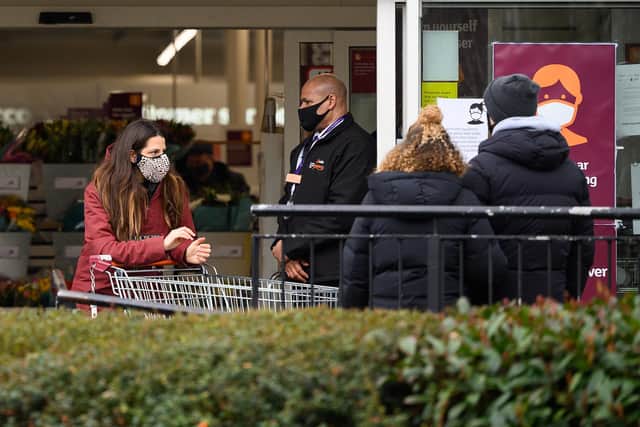 Environmental Health Officers will visit every supermarket in Sheffield to check they are Covid-19 compliant.Photo by Leon Neal/Getty Images.