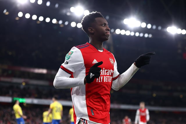 Crystal Palace have been named firm favourites to sign Arsenal striker Eddie Nketiah ahead of Brighton. The ex-England youth international looks set to leave the Emirates this month, as the Gunners aim to cash in on their talent before his contract expires in the summer. (Various)