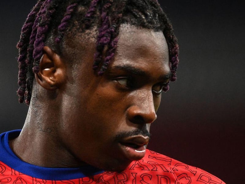 Juventus could look to bring in Everton striker Moise Kean if contract talks with Argentine star Paulo Dybala break down. (Le10Sport)
(Photo by FRANCK FIFE/AFP via Getty Images)