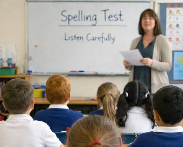 Spelling test