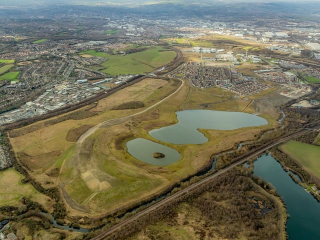 The Advanced Manufacturing Park employs 2,000 people work at more than 100 companies including Rolls-Royce, McLaren and Boeing.
