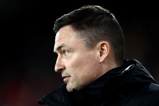 Sheffield United manager Paul Heckingbottom admits he doesn't know what the future will hold off the pitch: Naomi Baker/Getty Images