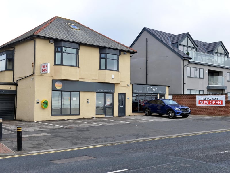 The Bay on Whitburn Bents Road, Seaburn, has a 4.8 rating.