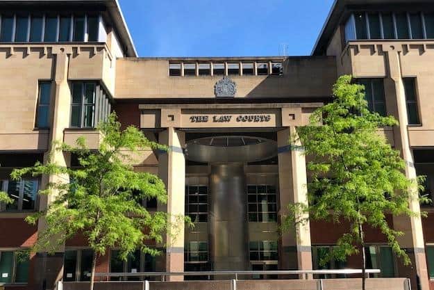 Sheffield Crown Court, pictured, has heard how an undercover police operation has brought eight members of a street drug-dealing gang to justice after they had been part of a ‘ring-and-bring’ phone system involving heroin and crack cocaine.