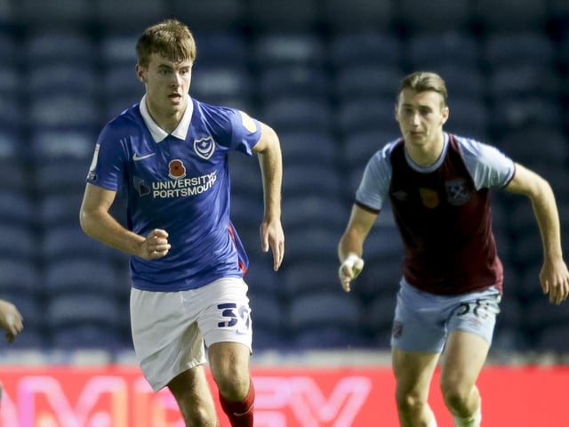 With Lee Brown Pompey's only senior left-back at the moment, Kenny Jackett is not likely to risk his vice-captain at London Road. That means the Gosport lad could be given the chance to add to his appearance against West Ham under-21s in the group stage.