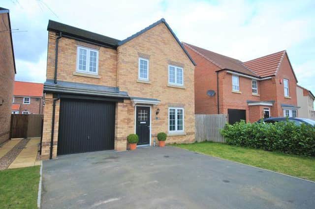This four bedroom house is around the corner from the airport. It is on the market for £280,000. Marketed by Portfield Garrard & Wright, 01302 977601.