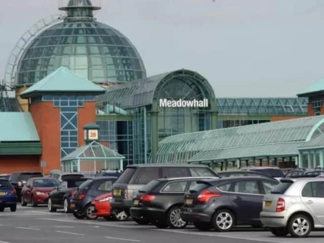 Meadowhall shopping centre, where more than 50 jobs are being advertised