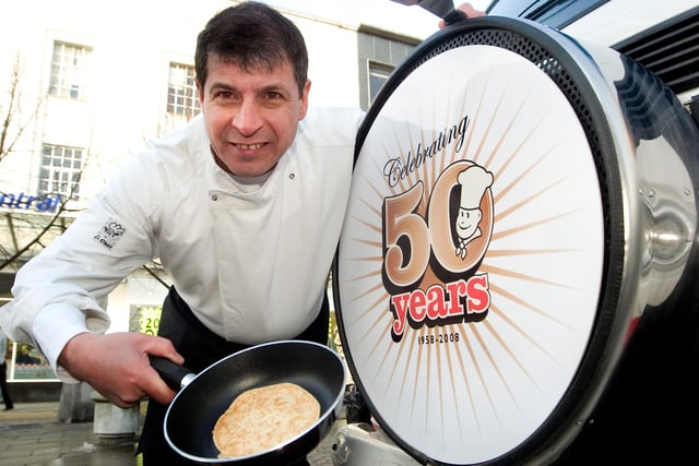 Little Chef's Kelvin McGowan took to the city’s streets in 2008 to giveaway its legendary pancakes