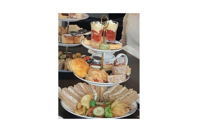 This family-run cafe offers afternoon tea throughout the year, priced £12.  They also offer gluten-free and vegan teas.