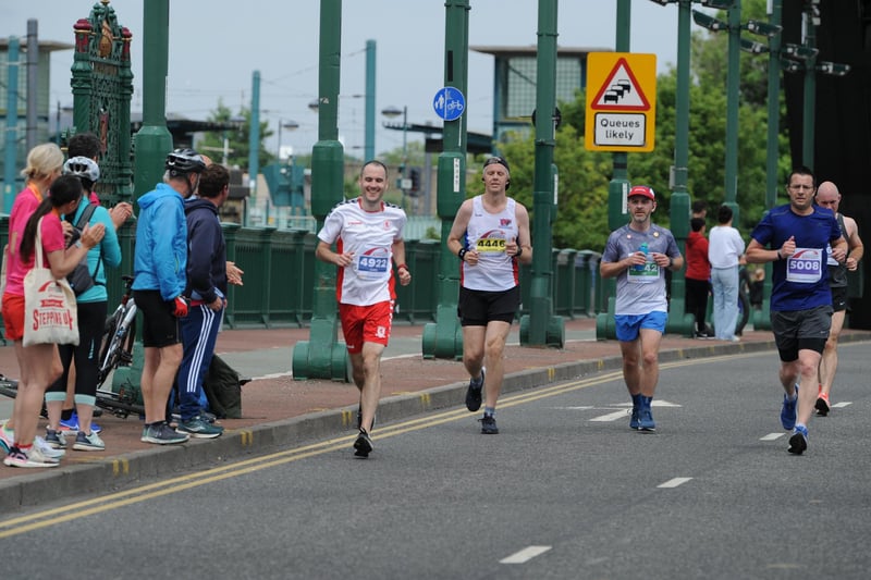 Runners take to the streets of Sunderland in the City Runs 10k.