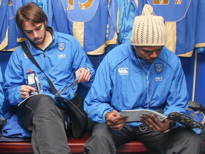 Niko Kranjcar and Kanu join the list of players finding the match programme intriguing reading. Picture: Habibur Rahman