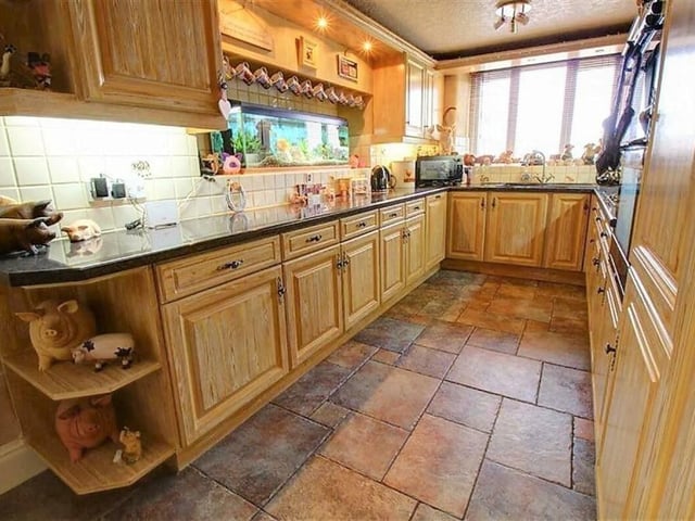 The kitchen.