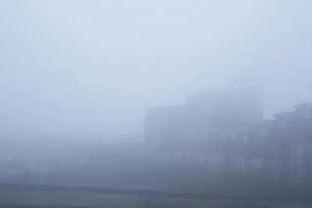 Fog has been forecast for Sheffield this weekend.