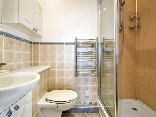 This four bedroom townhouse is on sale for £515,000 in Port Solent. It is listed by Fine and Country.