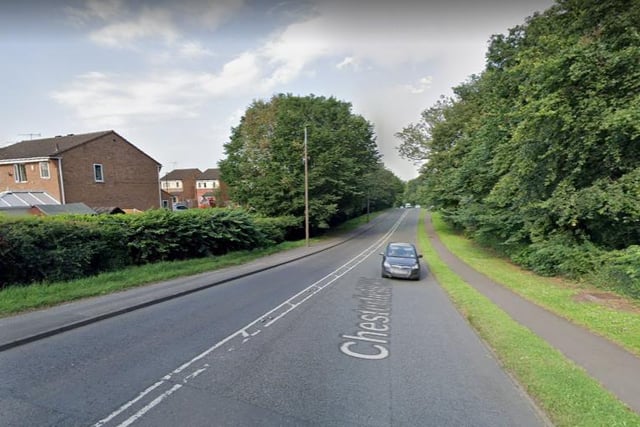 Finally, another speed camera will be seen on Chesterfield Road through the week.
