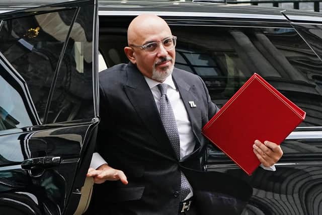 Education Secretary Nadhim Zahawi arrives back in Downing Street, London, following the government's weekly Cabinet meeting. Picture date: Tuesday February 8, 2022. PA Photo. See PA story POLITICS Cabinet. Photo credit should read: Aaron Chown/PA Wire