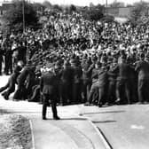 The 1984 Battle of Orgreave is one of the best-known flashpoints of the miners' strike, and is still a major focus of controversy over policing methods against NUM pickets