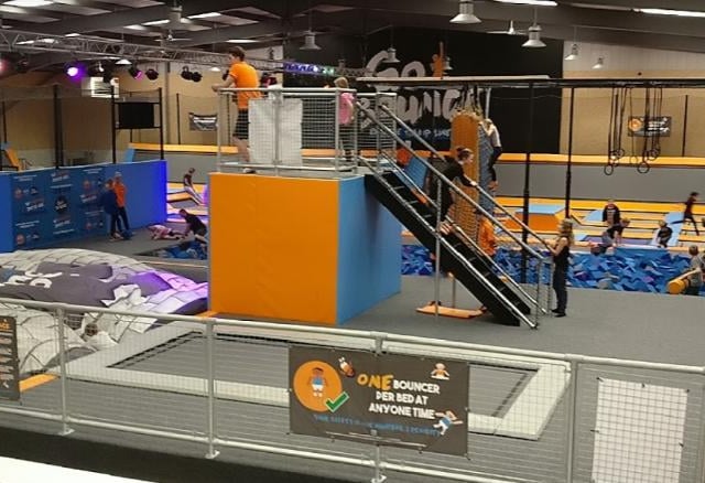 Go and burn off all your available energy at the outstanding Go Bounce Extreme Trampoline Park. Practice all the various cool flips you know and enjoy all the other activities on offer at the huge park.