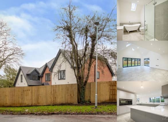 The house on High Oakham Road is up for sale for £669,950.