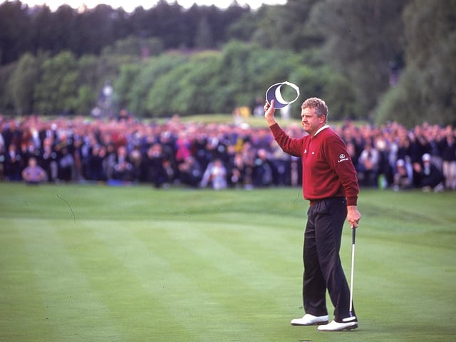 Colin Montgomerie dominated the PGA at the end of the century, winning in 1998, 1999 and 2000 for a unique hat-trick. A couple of Scots ran him close, with Gary Orr and Andrew Coltart finishing joint runners-up in ’98 and 2000, respectively.