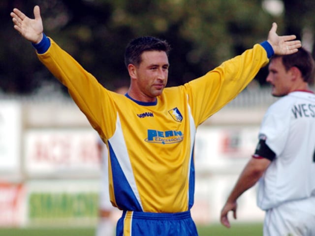 "We've got Cordiniho!" - Wayne Corden celebrates netting his spot kick in the play-off semi-final penalties win against Northampton.