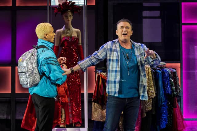 Layton Williams and Shane Richie in Everybody's Talking About Jamie tour, which is coming to Sheffield Lyceum Theatre from April 11 to 16 as part of its latest tour