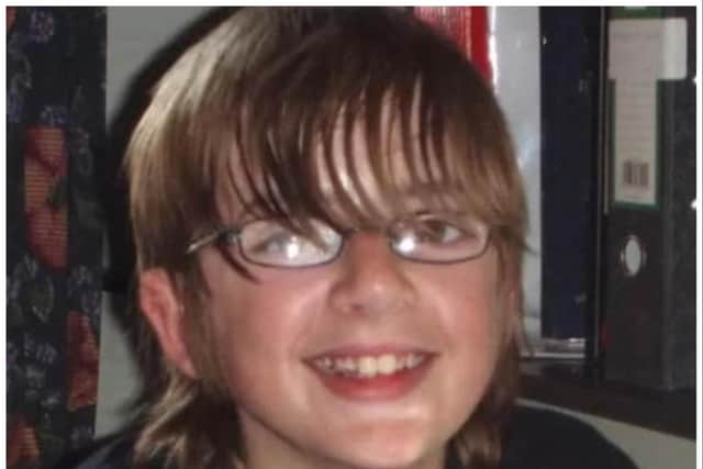 Andrew Gosden, from Doncaster, was just 14 when he disappeared in 2007