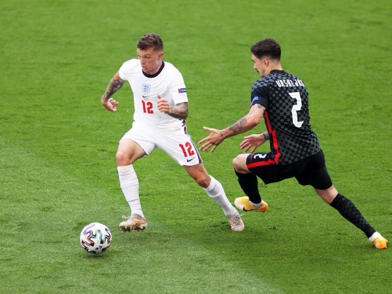 Paris Saint-Germain have joined Manchester United in a transfer tussle to sign England's Kieran Trippier. (France Football)
(Photo by Catherine Ivill/Getty Images)