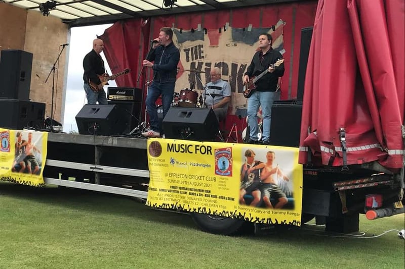 A performance at the 'Music for Mind' event in Hetton.