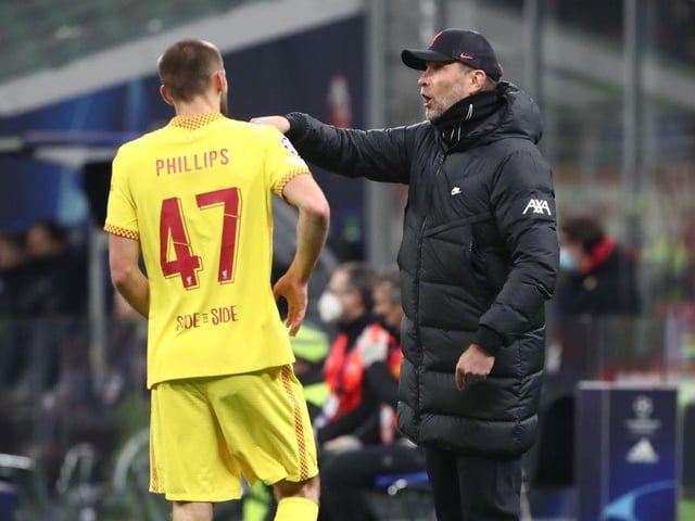 West Ham keen on Liverpool defender Nat Phillips but the Reds will only let him go on a permanent transfer for a fee of £10m. Burnley and Bright have also been linked. (Various)
 
(Photo by Marco Luzzani/Getty Images)