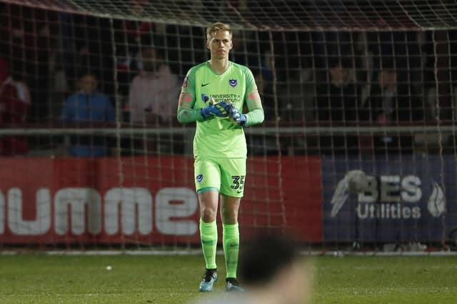 Got the vote to start in goal over Craig MacGillivray by a fair distance