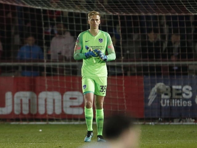 Got the vote to start in goal over Craig MacGillivray by a fair distance